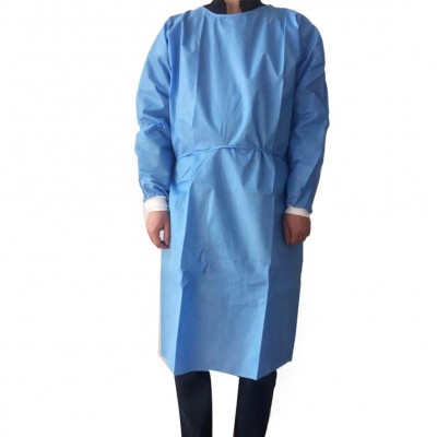 Cheap Hot Sale Top Quality medical coverall nonwoven isolation suit